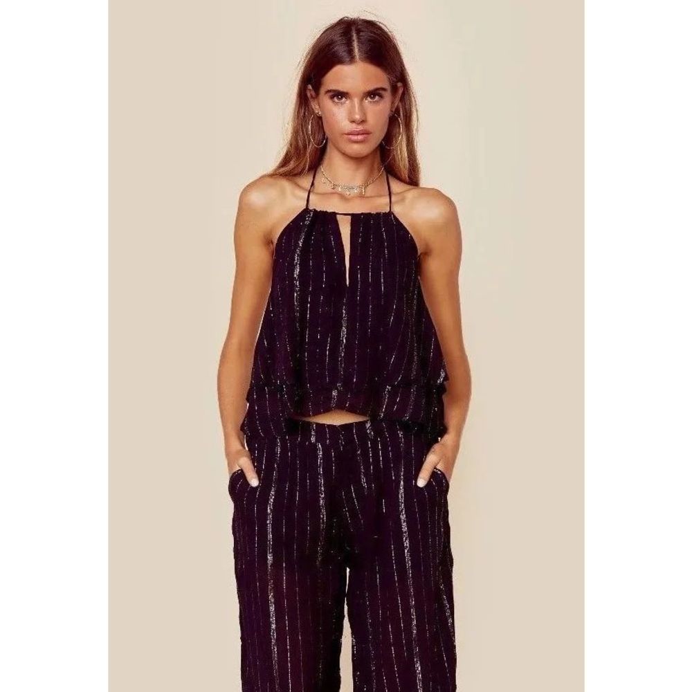 NWT WOMENS Stone Row HOOK IT UP HALTER TOP